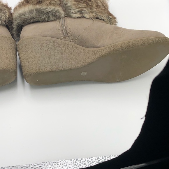 ANA BOOTS WITH FAUX FUR SIZE 8 - Picture 5 of 8